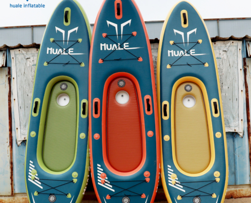 Inflatable kayak boat