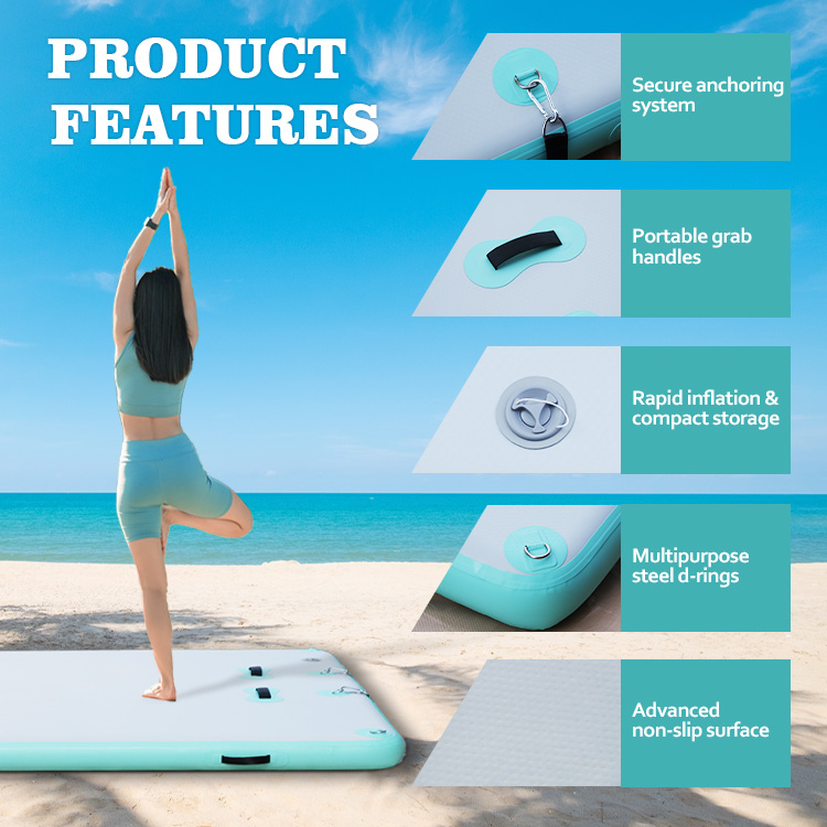 wholesale oem commercial water park inflatable floating platform