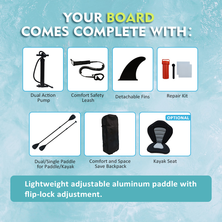 sup948 oem manufacturing inflatable paddle board