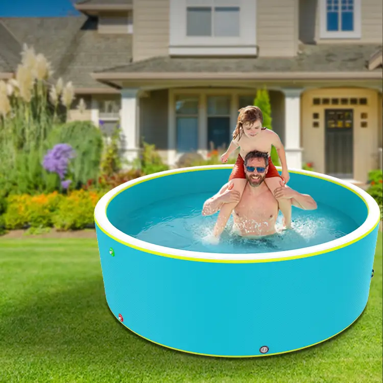 round shape wholesale oem dwf inflatable swimming pool