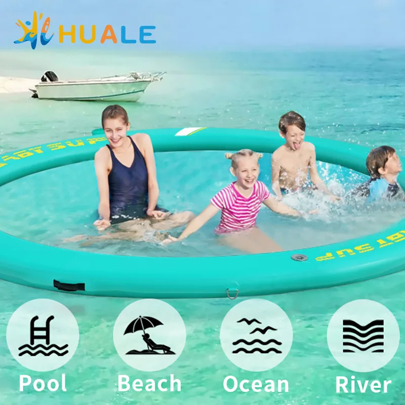groothandel in waterattracties, opblaasbare waterhangmatten
