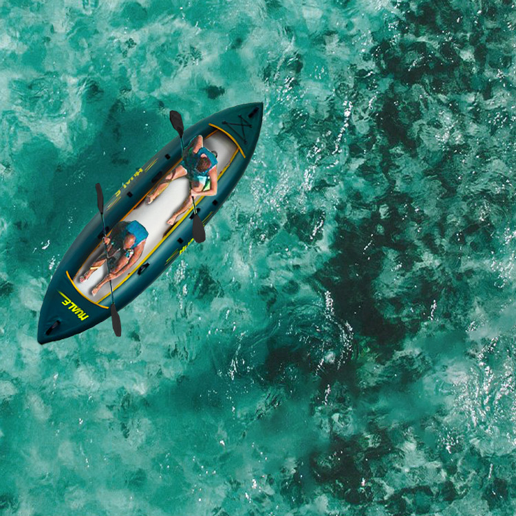 2 persons odm manufacturing inflatable drop stitch kayak