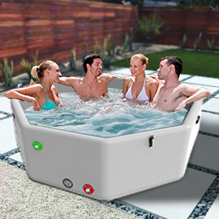 polygonal type wholesale oem inflatable ice bathtub