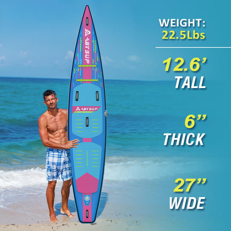 sup762 best inflatable racing paddle board custom factory