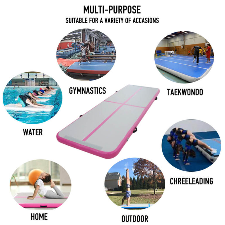 custom 13 ft air track for tumbling & cheer