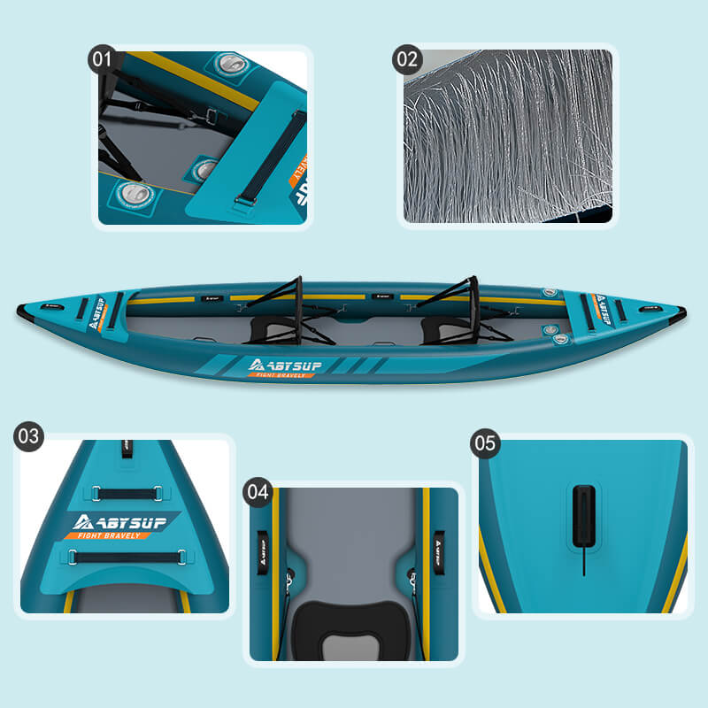 best 2 person inflatable kayak for adventure | tandem & portable