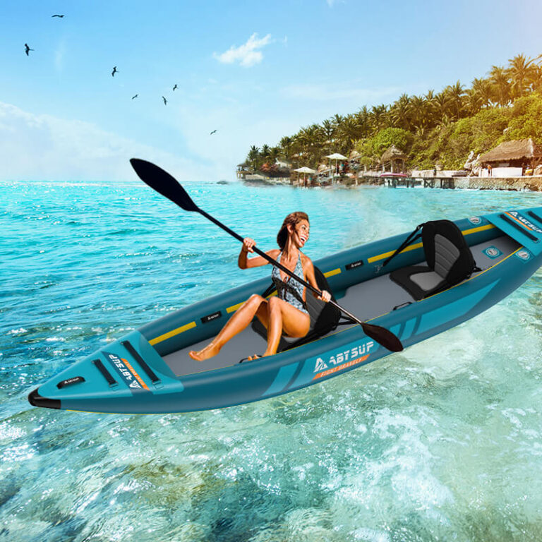 best 2 person inflatable kayak for adventure | tandem & portable