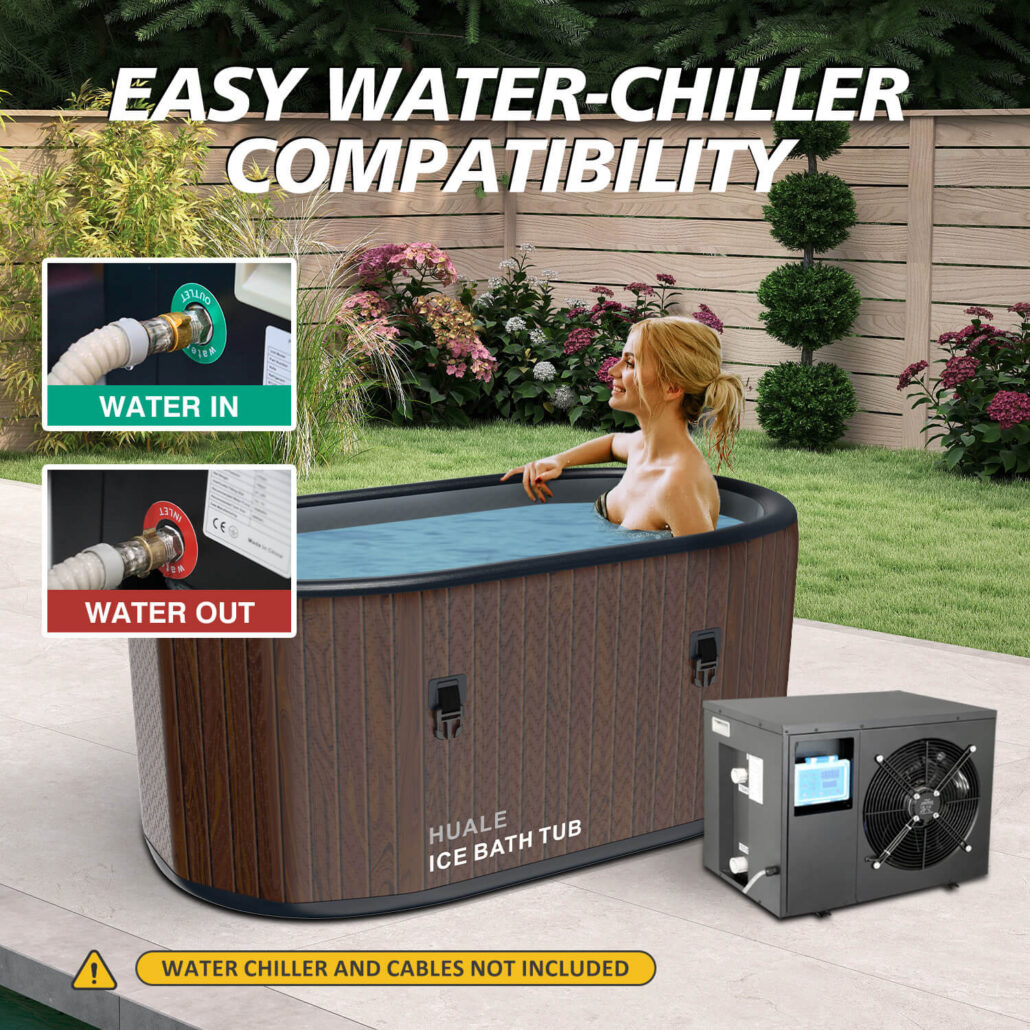 oval type inflatable ice bath tub for gym fitness recovery (copy)