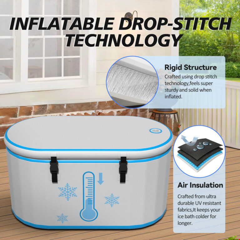 oval type inflatable ice bath tub for gym fitness recovery (copy)