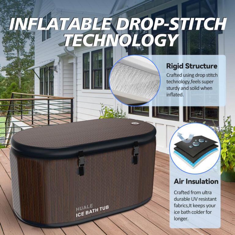 oval type inflatable ice bath tub for gym fitness recovery (copy)