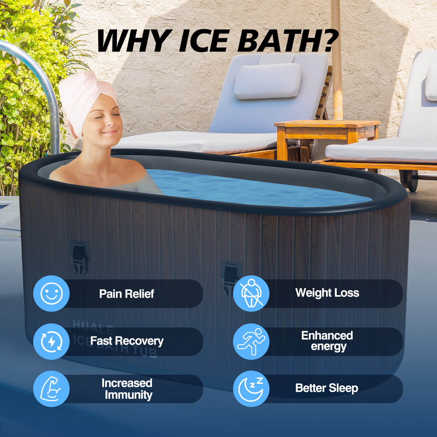 custom inflatable ice bath tub | oem cold plunge manufacturer