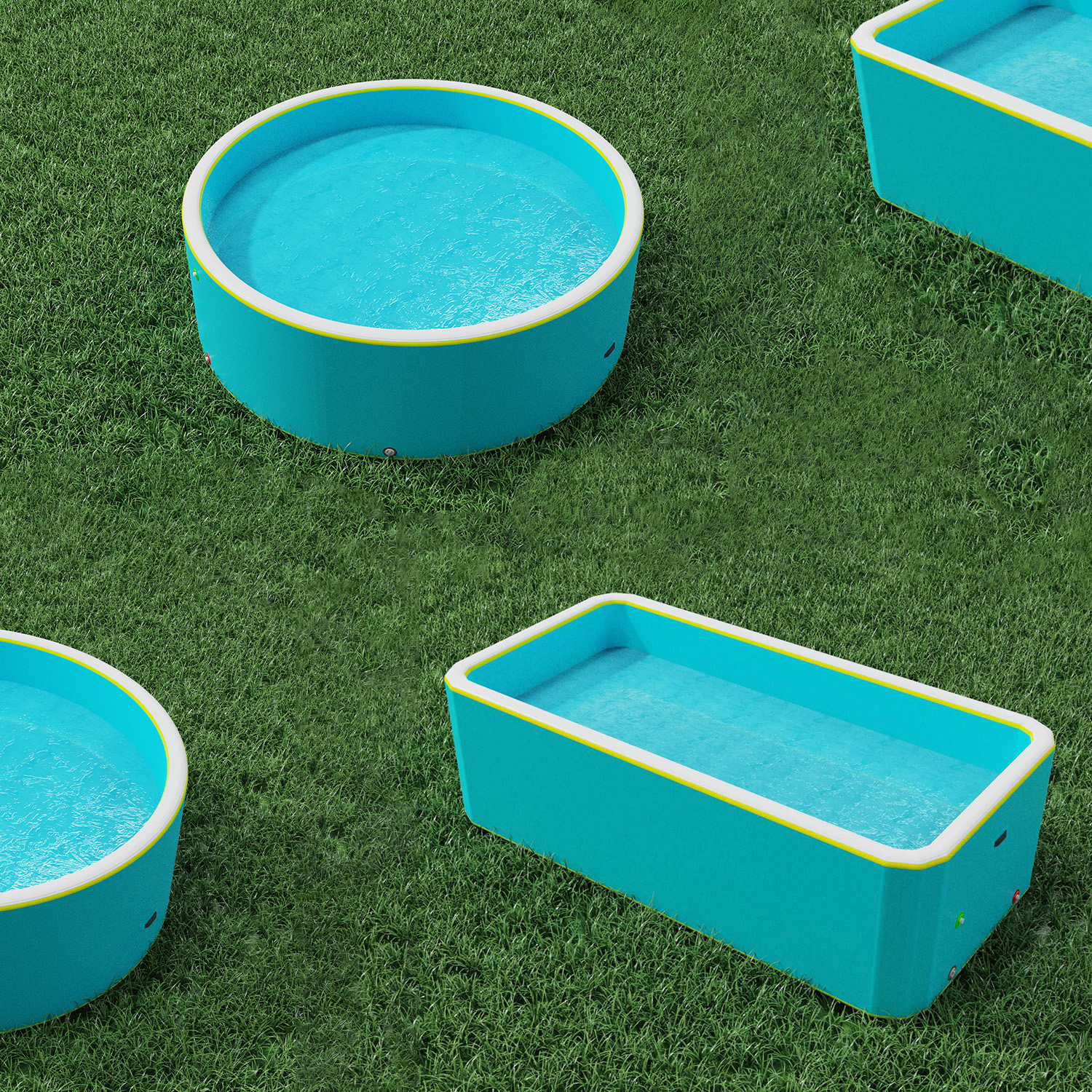 drop stitch swimming pool