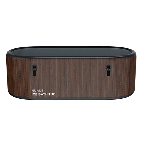 IceMate Wood Texture Ice Bath