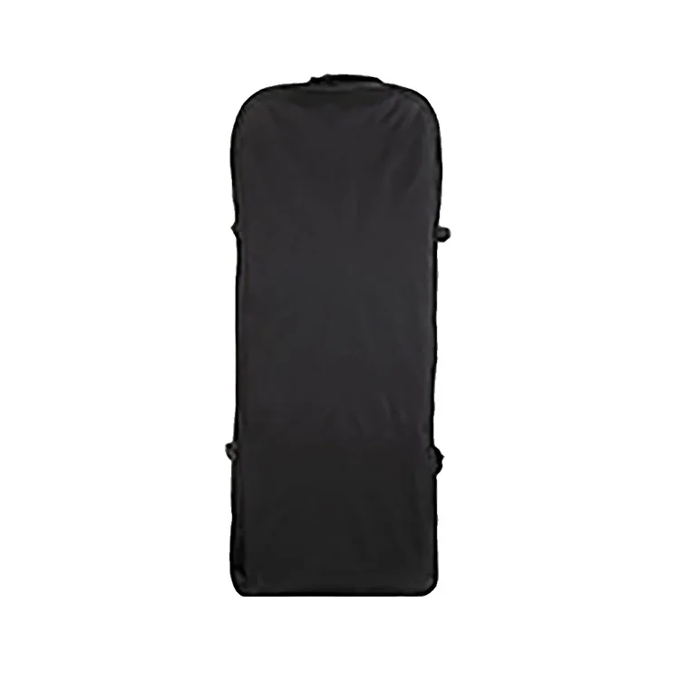 Black golf travel bag cover with handles, designed for protection during travel.