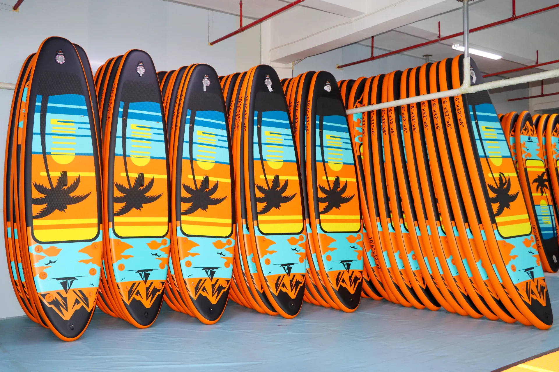 Huale inflatable SUP factory production line