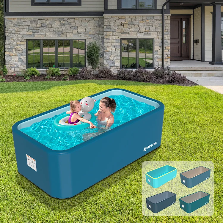 Rectangular drop stitch swimming pool for OEM and bulk orders